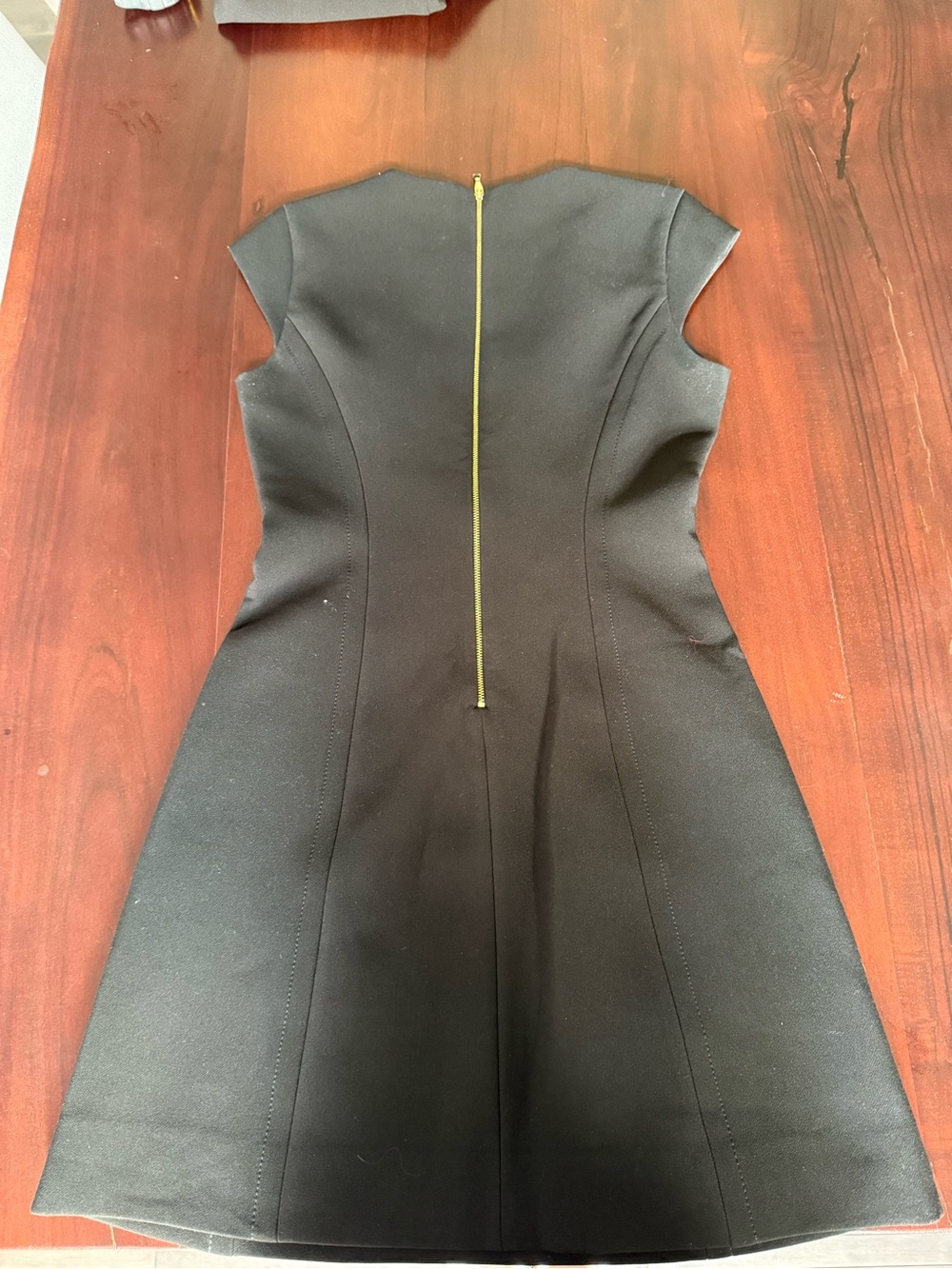 Kate Spade Classic Black Bow-Accent Sleeveless A-Line Dress - Picture 8 of 11